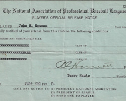 Player's Official Release Notice. June 2, 1937. Player's Official Release Notice. June 2, 1937.