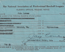 Player's Official Release Notice. May 31, 1940. Player's Official Release Notice. May 31, 1940.
