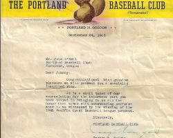 September 24, 1945 letter from George Norgan to John O'Neil. September 24, 1945 letter from George Norgan to John O'Neil.