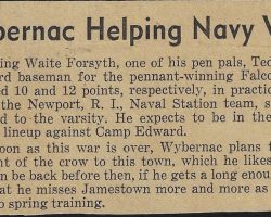 Wyberanec Helping Navy Win. 1943. Wyberanec Helping Navy Win. 1943.