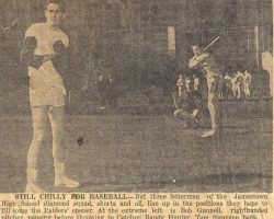 Still Chilly For Baseball. <em>Post-Journal</em> (Jamestown), 1951. Still Chilly For Baseball. 1951.