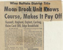 Moon Brook Unit Knows Course, Makes It Pay Off. <em>Post-Journal</em> (Jamestown), July 23, 1975. Moon Brook Unit Knows Course, Makes It Pay Off. July 23, 1975.