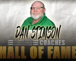 UST&F Coaches Hall of Fame inductee Dan Stimson. UST&F Coaches Hall of Fame inductee Dan Stimson.