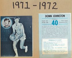 University of North Carolina program biography. 1971-72. University of North Carolina program biography. 1971-72.