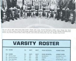 Donn Johnston is #40 in the front row with the 1972-73 University of North Carolina basketball team. Donn Johnston is #40 in the front row with the 1972-73 University of North Carolina basketball team.