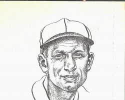 Howard Ehmke page from a book titled "Connie Mack's Philadelphia Athletics, American League Champions 1929" published by the Philadelphia Sporting Writers' Association. Howard Ehmke page from a book titled "Connie Mack's Philadelphia Athletics, American League Champions 1929"