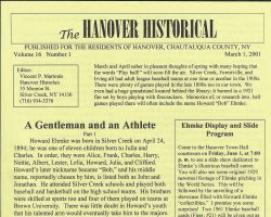 A Gentleman and an Athlete. Page 1. <em>The Hanover Historical</em>, March 1, 2001. A Gentleman and an Athlete. March 1, 2001.