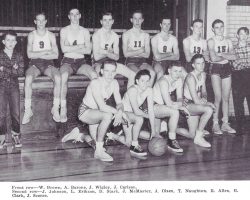 Southwestern Central School basketball team, 1951. Southwestern Central School basketball team, 1951.