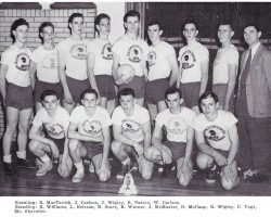 Southwestern Central School volleyball team, 1951. Southwestern Central School volleyball team, 1951.