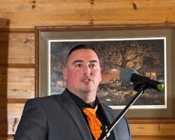 Kenny Betts accepts induction into the CSHOF, February 16, 2026. Kenny Betts accepts induction into the CSHOF, February 16, 2026.