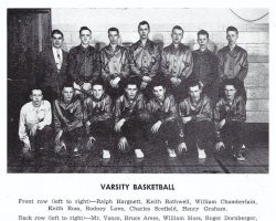 1951 Mayville basketball. 1951 Mayville basketball.