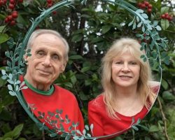 Dan Wolfe and his sister Mary Bouquin. Dan Wolfe and his sister Mary Bouquin.