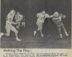 Making The Play. <em>Post-Journal</em> (Jamestown), 1989. Making The Play. 1989.