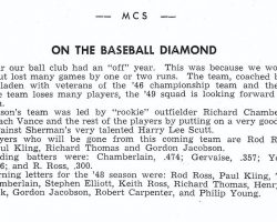 Mayville baseball 1949. Mayville baseball 1949.