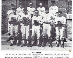 Mayville baseball 1951. Mayville baseball 1951.