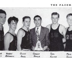 Mayville basketball 1950. Mayville basketball 1950.