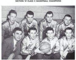 Mayville basketball 1951. Mayville basketball 1951.