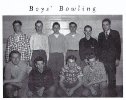 Mayville bowling 1951. Mayville bowling 1951.