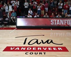 Stanford named their basketball court in honor of Tara VanDerveer in 2026. Stanford named their basketball court in honor of Tara VanDerveer in 2026.