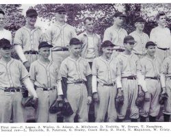 Southwestern Central School baseball team, 1949. Southwestern Central School baseball team, 1949.