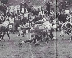 Dan Wolfe, #44 at quarterback,