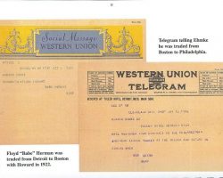 From Howard Ehmke Day in Chautauqua County calendar, May 28, 2004. calendar p20