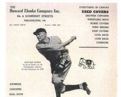 From Howard Ehmke Day in Chautauqua County calendar, May 28, 2004. calendar p25