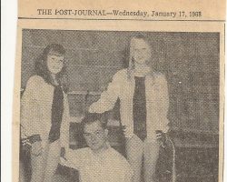 Seven From Boys Club In State Gymnastic Meet. <em>Post-Journal</em> (Jamestown), January 17, 1968. Seven From Boys Club In State Gymnastic Meet. January 17, 1968.