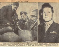Here's The New Falcon Boss. <em>Post-Journal</em> (Jamestown), October 20, 1945. Here's The New Falcon Boss. October 20, 1945.