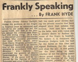 Frankly Speaking. <em>Post-Journal</em> (Jamestown), October 26, 1945. Frankly Speaking. October 26, 1945.