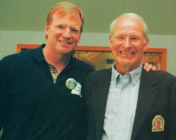 Roger Goodell, NFL Commissioner, with Stan Marshaus. Roger Goodell, NFL Commissioner, with Stan Marshaus.