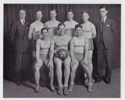JHS basketball team. Salvatore "Jim" Foti, first row, far right. 1930-31. JHS basketball team. Salvatore "Jim" Foti, first row, far right. 1930-31.