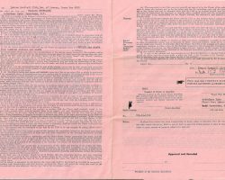 1951 baseball contract for Ted Wyberanec. Page 2. 1951 baseball contract for Ted Wyberanec. Page 2.