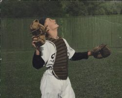 Roger MacTavish as a catcher on the 1953 Hornell Dodgers of the PONY League. Roger MacTavish as a catcher on the 1953 Hornell Dodgers of the PONY League.
