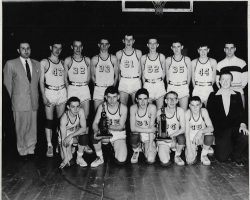 Hammond Central School basketball team, 1954-55. Hammond Central School basketball team, 1954-55.