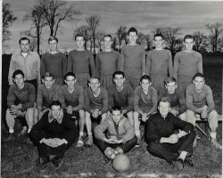 Hammond Central School soccer team, 1954. Hammond Central School soccer team, 1954.