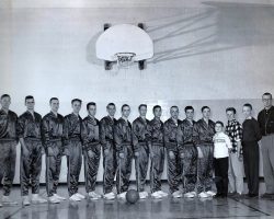 1959-60 Mayville basketball team. 1959-60 Mayville basketball