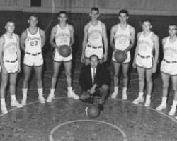 1961-62 Fredonia State basketball JV team. 1961-62-Fredonia-State-JV-team