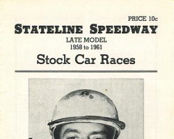 Sammy LaMancuso - Stateline Speedway Program 1961. Sammy LaMancuso - Stateline Speedway Program 1961.