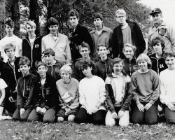 Fredonia High School cross-country team. 1985. Fredonia High School cross-country team. 1985.