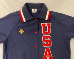 1985 World Juniors coach's jacket. 1985 World Juniors coach's jacket.
