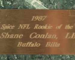 Old Spice NFL Rookie of the Year, 1987. Old Spice NFL Rookie of the Year, 1987.