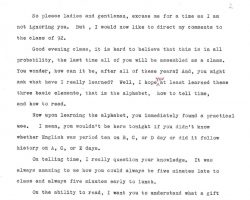 Cal Cederquist's 1992 Chautauqua Central School commencement speech. Page 2. Cal Cederquist's 1992 Chautauqua Central School commencement speech. Page 2.