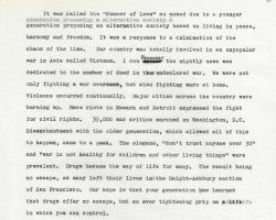 Cal Cederquist's 1992 Chautauqua Central School commencement speech. Page 3. Cal Cederquist's 1992 Chautauqua Central School commencement speech. Page 3.