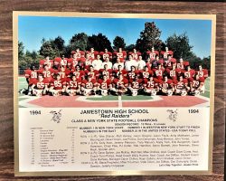 1994 NYS Class A High School Champions. David Hinson is #32 in first row.. 1994 NYS Class A High School Champions. David Hinson is #32 in first row..