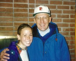 1996 State Meet with Holly Scott. 1996 State Meet with Holly Scott.