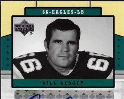 Bill Bergey trading card, Upper Deck - 2004. Bill Bergey trading card, Upper Deck - 2004.