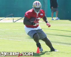 Jehuu Caulcrick with San Francisco 49ers.. Jehuu Caulcrick with San Francisco 49ers..