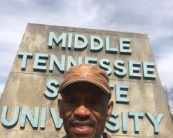 Lewis Mack at Middle Tennessee State University. Lewis Mack at Middle Tennessee State University.