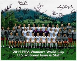2011 US National Soccer Team. Cheryl Bailey seated far left. 2011 US National Soccer Team. Cheryl Bailey seated far left.